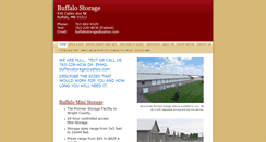 Desktop Screenshot of buffalo-mini-storage.com